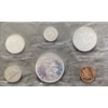 Image 1 : 1963 Canadian Uncirculated Coin Set 80% Silver 1.11 Ounces