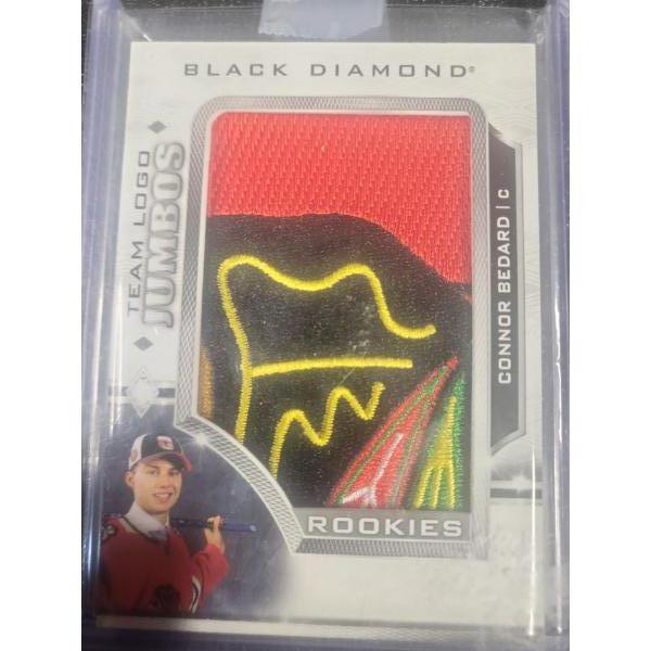 2023-24 Blackhawks Connor Bedard Patch Card