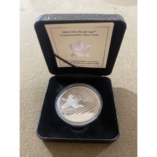 2006 FIFA World Cup Commemorative Silver Coin With COA
