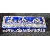 Image 6 : 1970's Arnel's Pottery WedgeWood Blue Ceramic Set, Roman/ Greek Theme