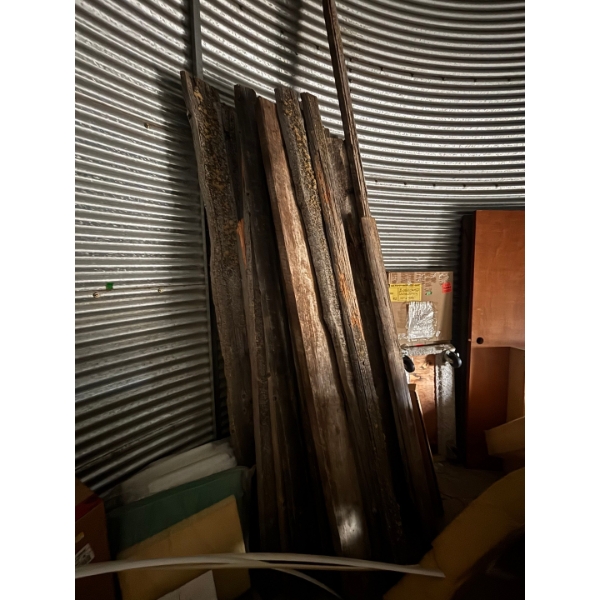  large amount of reclaimed Barnwood ready for that next project
