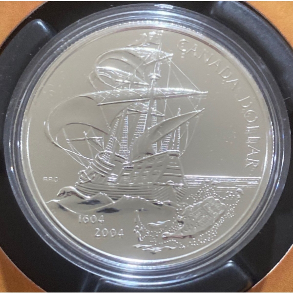 2004 Proof Fine Silver Dollar 25.175 Grams