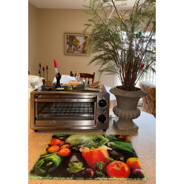 Toaster Oven Footed Pedestal Vase Glass Cutting Board & More
