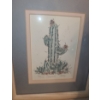 Image 2 : Numbered Cactus Print 1139/ 1200, Vase 9.5 T, Swordfish (Wood Nose Tip Broken) 15 T