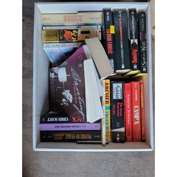 Big Ole Box of Religious Related Novels, Biographies, Stories & More