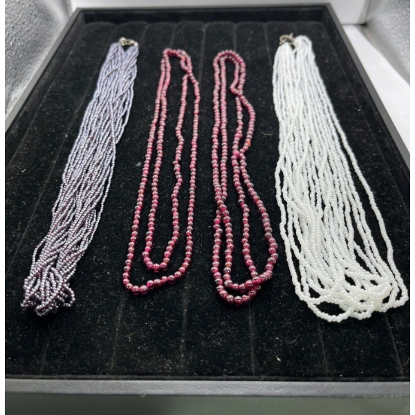 Collection of Beaded Necklaces