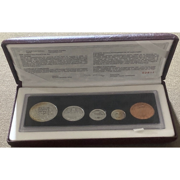 1998 90th Anniversary Proof Coin Set 92.5% Silver  20.917 Grams