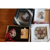 Image 7 : Boxed Giftware: Purse Mirror, Butterfly Box, Guess Necklace, Jewelry Sets, Pins- Some New Earrings 