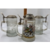 Image 1 : Set of 3 German Beer Steins