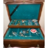 Image 5 : Wooden Jewelry Box W/ Wall Hanging Organizer