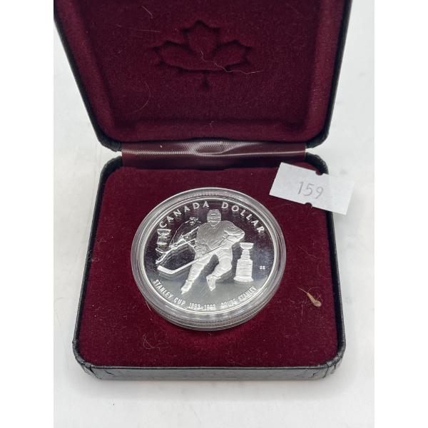 1993 Canada Stanley Cup Centennial Silver Dollar