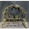 Image 2 : Brass Coloured Newspaper Stand