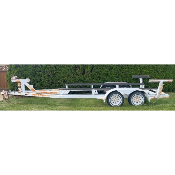Dual Axle Steel Boat Trailer