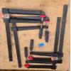 Image 1 : Canwood Steel Deep Throat Bar Clamps (Various Sizes)
