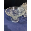 Image 3 : Crystal Punch Bowl, Pickle Dish, and Vase