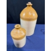 Image 1 : Pair of Moonshine Jugs from Steward & Patteson Limited Puckthorpe Brewery Norwich
