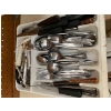 Image 2 : Vintage silverware and utensil lot 
