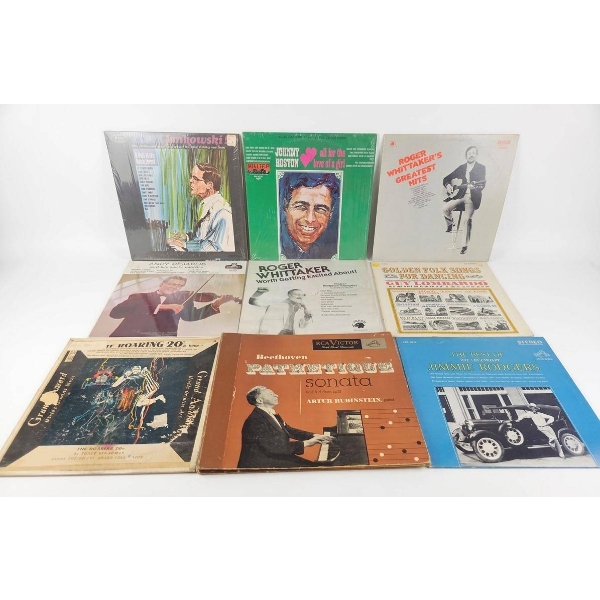 10 Vintage Vinyl Records