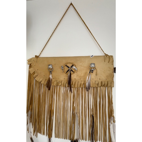 Leather First Nations Wall Art 21W