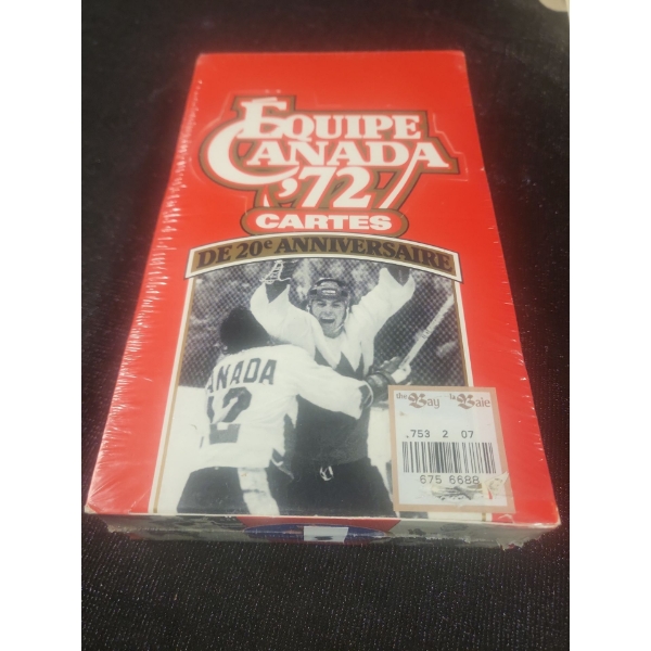 Sealed Equipe Canada '72 Cartes 20th Anniversary Set