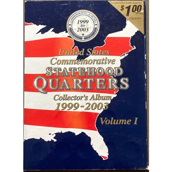 1999-2003 US Commemorative Quarter Set