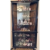 Image 1 : Oak Ukranian Hand Made Corner China Cabinet 39W 23D x 77T Contents Not Included