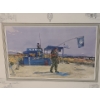 Image 3 : "G Rattery C-18 School", 6/100 Artist: Ken Howard, 22 X 18.5 Framed Under Glass