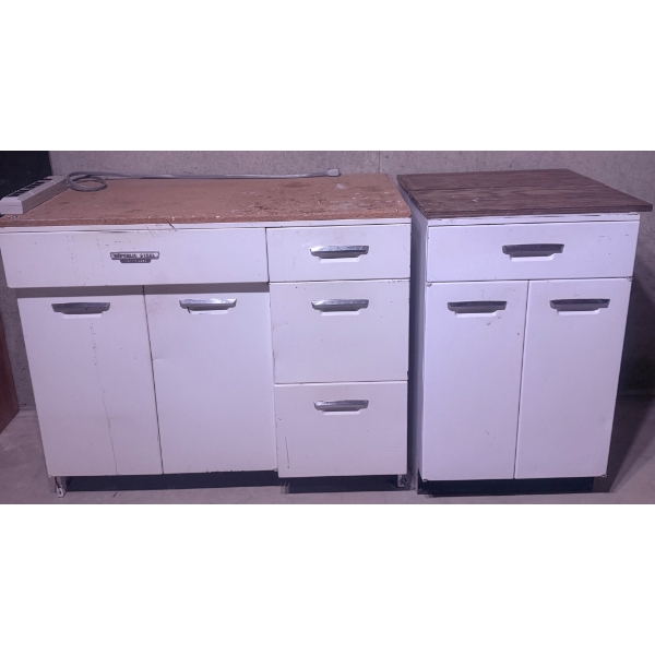 Metal Kitchen Cabinets with Countertops