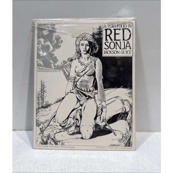 Red Sonja by Jackson Guice Art Portfolio
