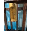 Image 5 : Antique Hardwood Tall Case Clock (frame, pendulum, weight chains, needs love) 68H