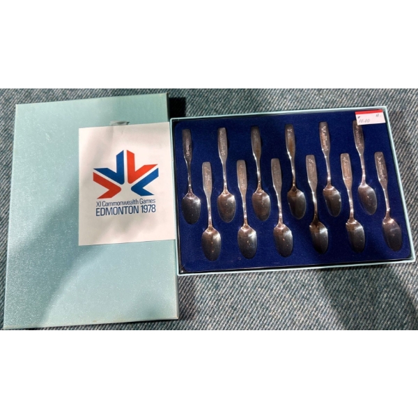 Edmonton Commonwealth Games Spoon Collection