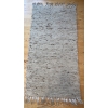 Image 2 : 2 Coffee Themed Accent Chairs w/ Contemporary Shag Rug & Reversable Woven Wool Tasselled Rug 