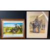 Image 1 : Kirk Stirnweis "The Last Command" Original Print & H.a Oyden Enlisted Men Print