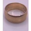 Image 1 : One Gent's Gold Band 10K YG; Ring Weighs 11.7g 