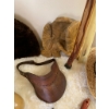 Image 7 : Vintage Outdoor Gear Set with Fur Hat, Walking Stick, Leather Accessories, and More