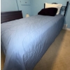 Image 1 : Twin ( Single) Bed - Included Mattress Boxspring Frame & Linens