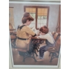 Image 2 : Numbered Print 201/ 950 "Gift of Time", Artist: Jim Daly, Framed Under Glass 23.5 X 28