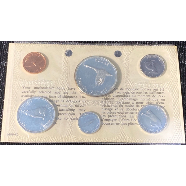 1967 Silver Uncirculated Coin Set