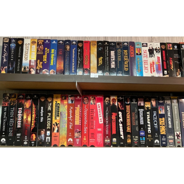 Assorted Movie Night Flicks - VHS Tapes For All Members Of The Family