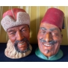 Image 6 : Boss Head Wall Art Holland Dutch Red Wooden Slippers, Doilys & Framed Portrait of a Man