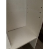 Image 4 : White Wooden Shelf w/ Shelf Planks - 29W, 10D, 44T