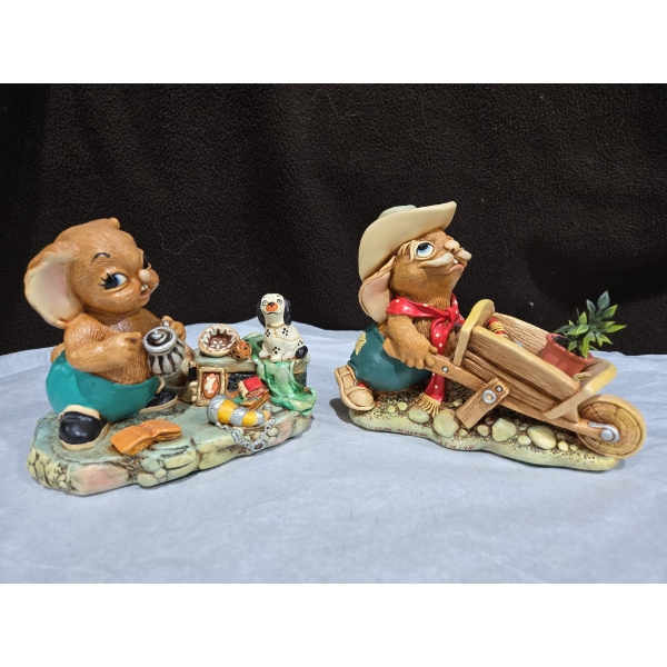 Pen Delfin Collectible 'Treasure' & 'Gramps' Figures 