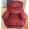 Image 1 : Plush Corduroy Lazyboy Recliner Chair 34x34x43 Like New Condition