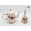 Image 2 : Vintage Sadler teapot from England, Porcelain Decorative Hand Bell.