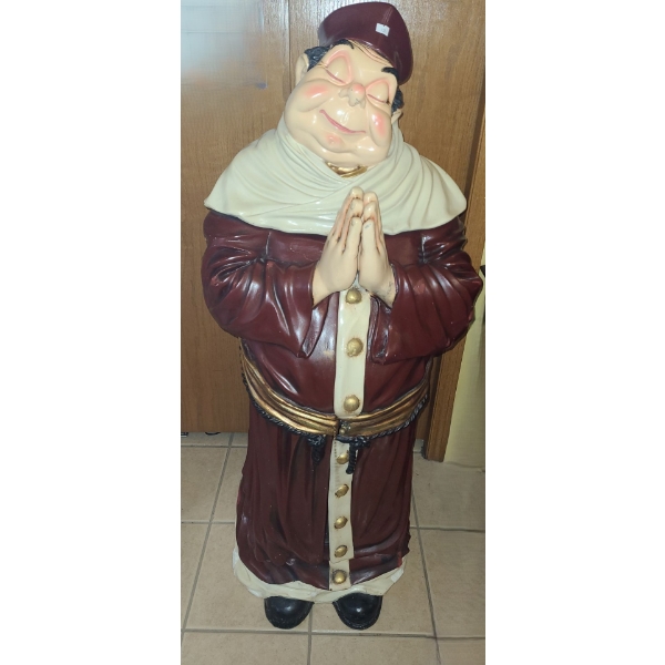 Praying Friar Cupboard with Interior Wine Racks 50 T, 19 L, 19 D