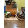 Image 1 : Disney Snow Globes (2), Santa Statue