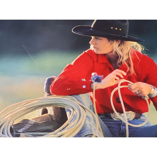 " Natural Beauty" Print , Ready To Be Framed! - National Cowgirl Hall Of Fame