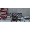 Image 1 : Outdoor 2 Seater Sofa 49 L, 32 T, 26 D, 6 Chairs and Side Table 34 L, 22 W, 18 T