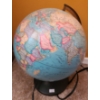 Image 2 : Plug In Globe of "The Political World" Base 7" Diameter, 13 T 