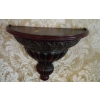 Image 3 : Lovely Hangable Wooden Shelves (4) and Mirrors (2), Plus a Wooden Stand (1) 